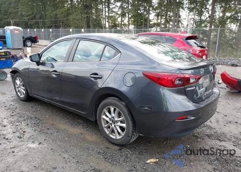 2016 Mazda Mazda3 I Touring из США, поврежденный, VIN JM1BM1W79G1319036